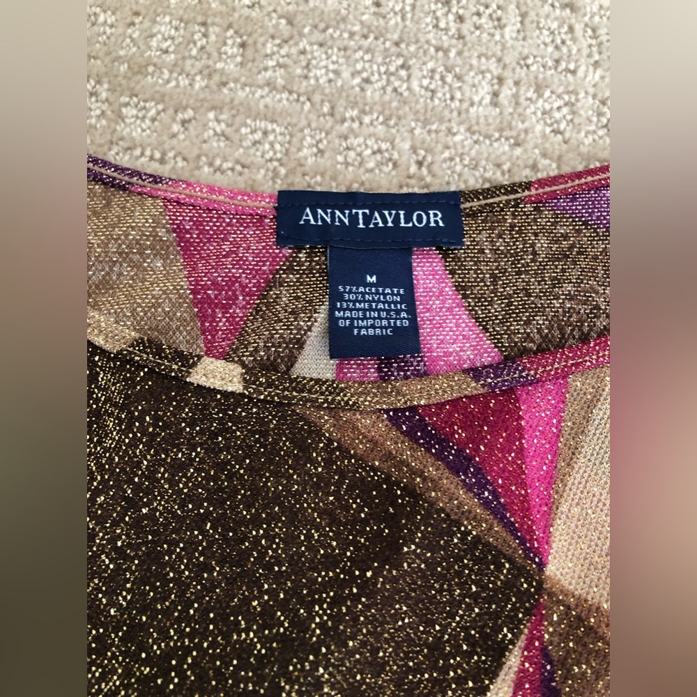 Y2K Vintage Ann Taylor top - Picture 2 of 3
